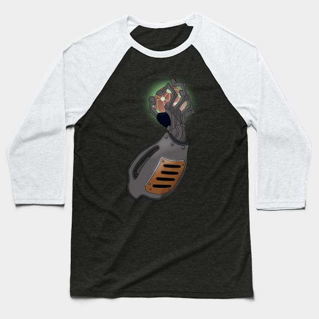 John Silver Baseball T-Shirt by RickdelaTorre